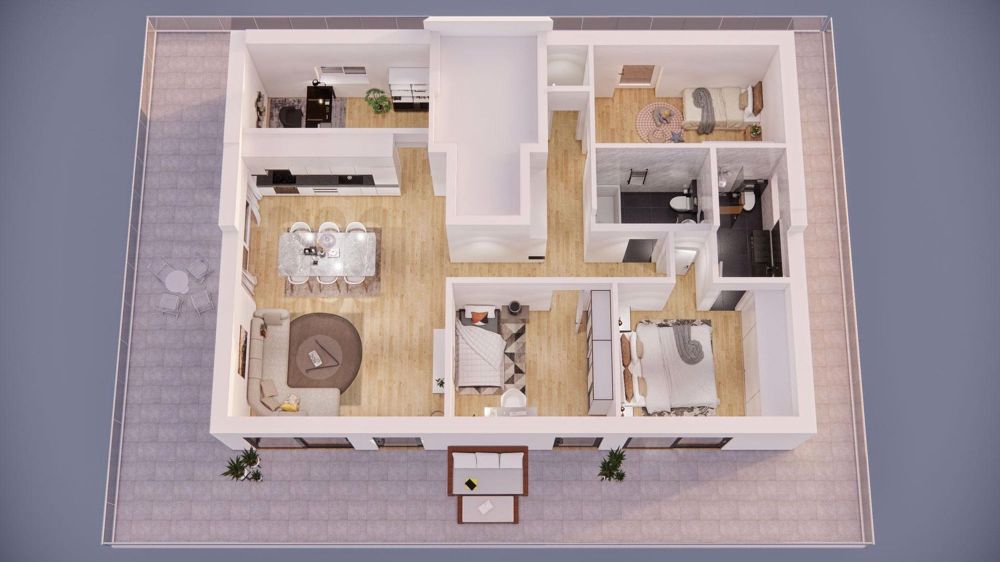 Superbe Attique de standing avec terrasse - Bild 1