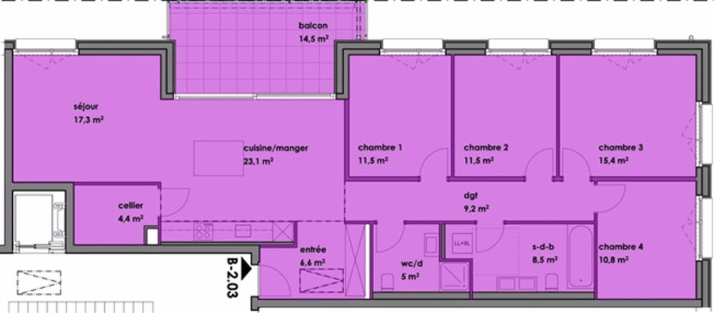 Grosszügige Neubauwohnung 5.5 Zimmerwohnung im Grünen - Bild 1