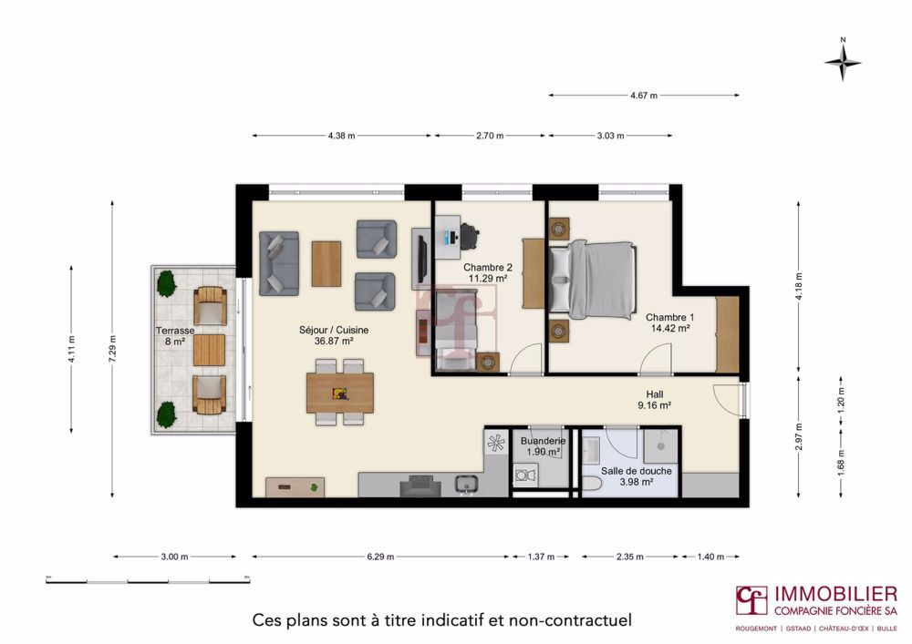 Die Residenz Les Coteaux Verts de Siviriez - Bild 13