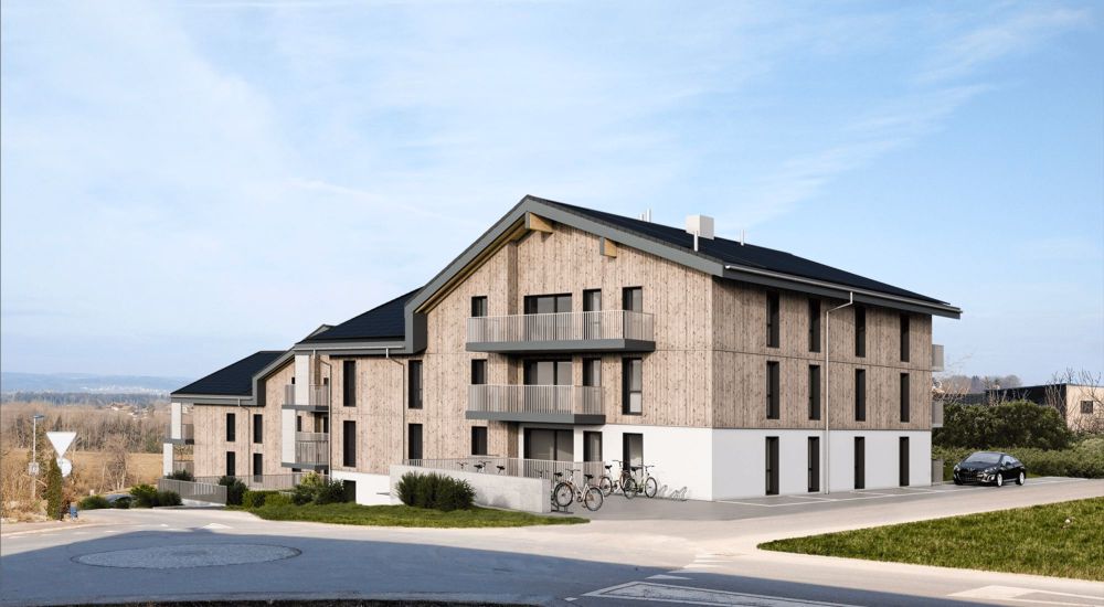 Prächtiges Minergie-P-Attikapartment mit 3,5 Zimmern in einer grünen Oase in Tatroz - Bild 2