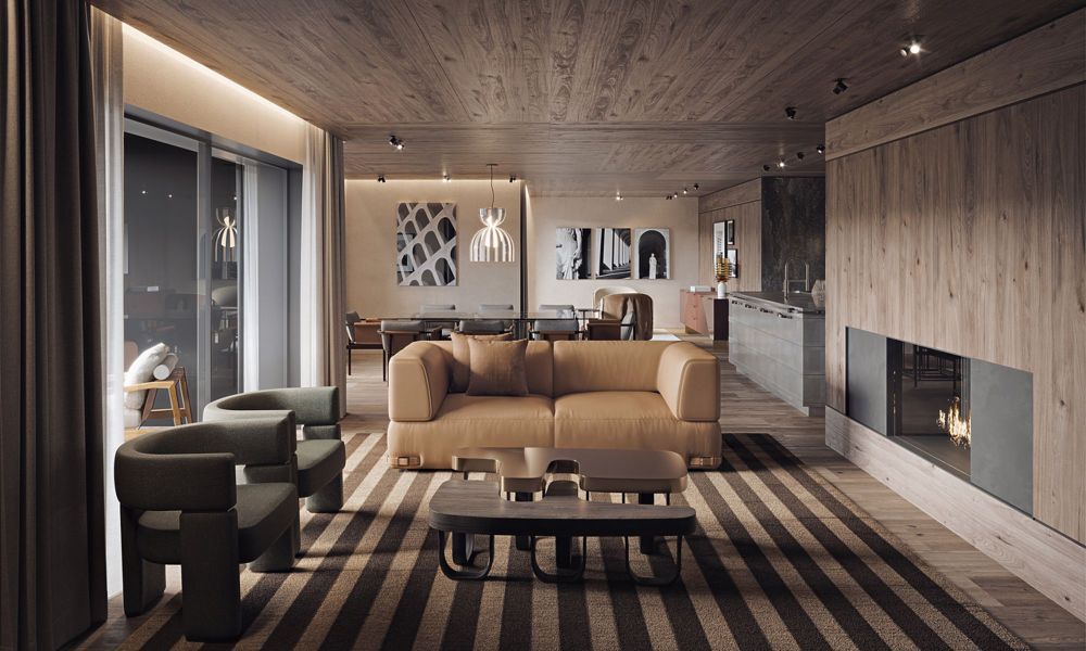 Appartement FENDI Crans-Montana - design exclusif & vue panoramique - Bild 8