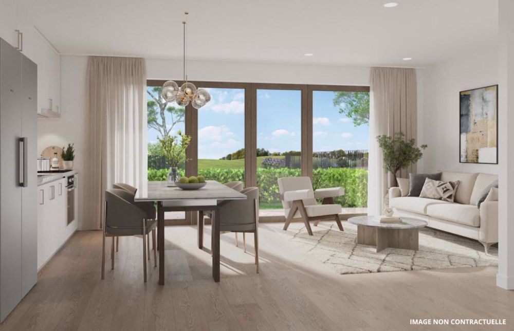 BAT4 LOT 2 - EXCEPTIONNEL APPARTEMENT DE 2,5 TRAVERSANT AVEC UN JARDIN PRIVE - Bild 4