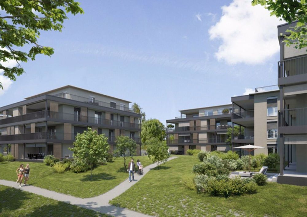 124 m² - 3.5-Zi.-Gartenwohnung mit Windschutzverglasung - Bild 1