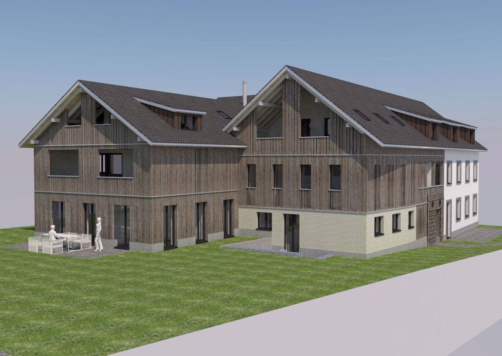 Neubau: 4.5-Zimmer-Eigentumswohnung (OG, Nr. 6) im ländlichen Liebensberg (Gemeinde Wiesendangen) - Bild 3