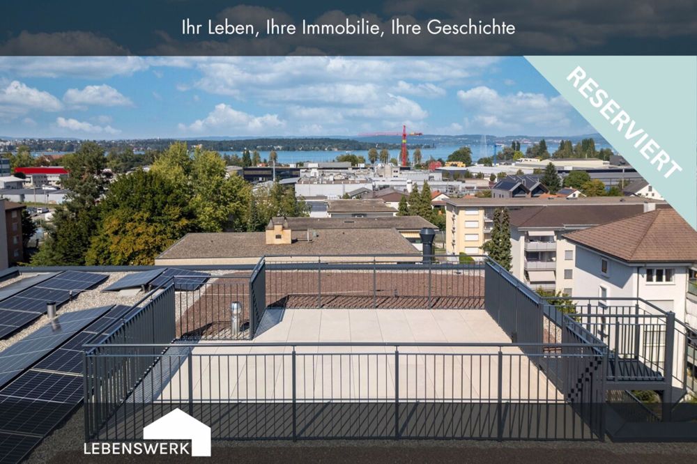 RESERVIERT: Wohnen am Wiibärg - 4.5 Zimmer Attika mit 3 Terrassen, Kre - Startbild