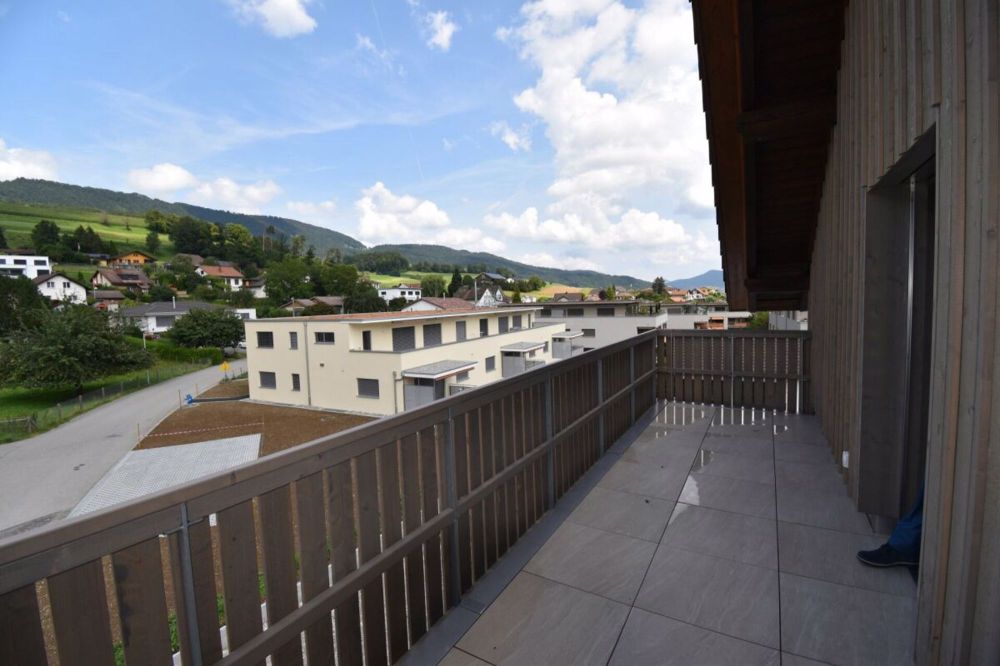 Ländlich leben, gemeinsam wohnen - drei Wohnungen für Generationen - Balkon (Nord)