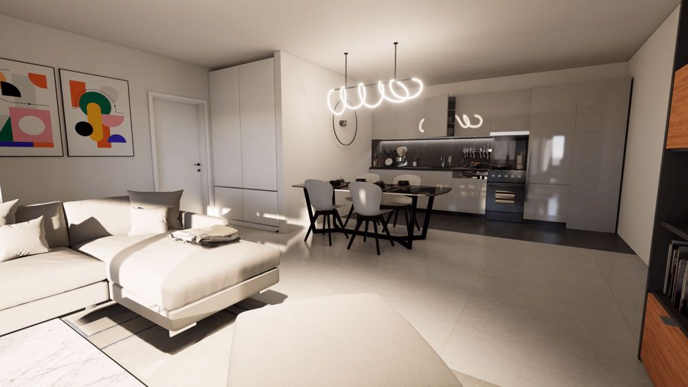 Moderne 2.5-Zimmer-Wohnung mit Balkon in Salins Sion - Bild 1