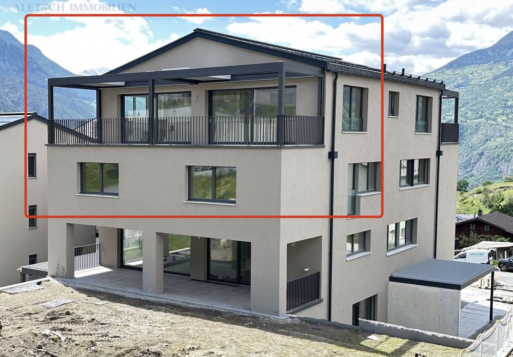 Moderne Duplex-Attikawohnung in Ried-Brig zu Verkaufen - Bild 4