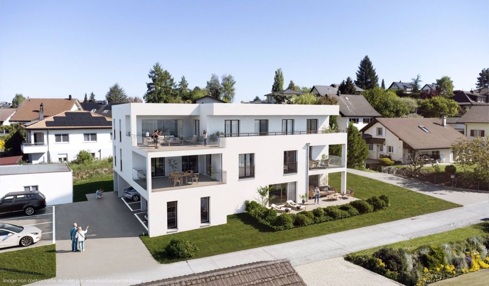 Schönes 4,5-Zimmer-Apartment in Cottens - Bild 1