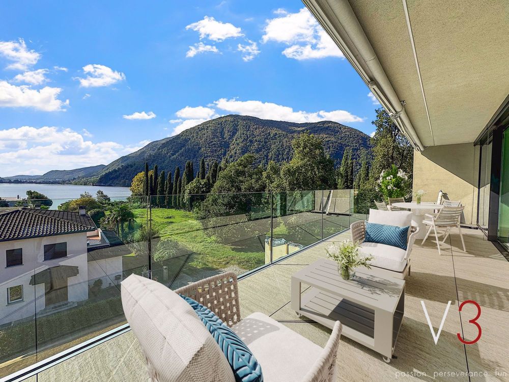 Elegante 4.5 locali al primo piano con terrazza e parziale vista lago - Bild 10