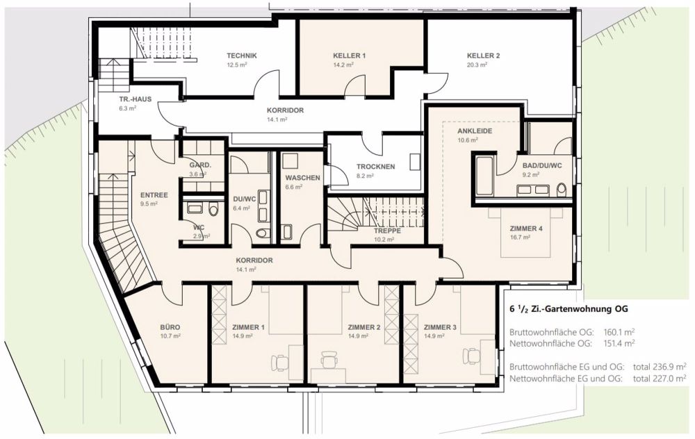 Moderne Maisonettewohnung mit atemberaubendem Ausblick - Bild 5