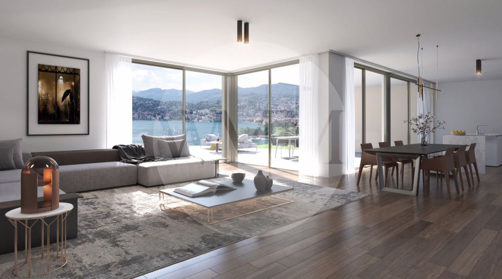 LUSSUOSO ED ESCLUSIVO APPARTAMENTO CON INCREDIBILE VISTA LAGO - Bild 3