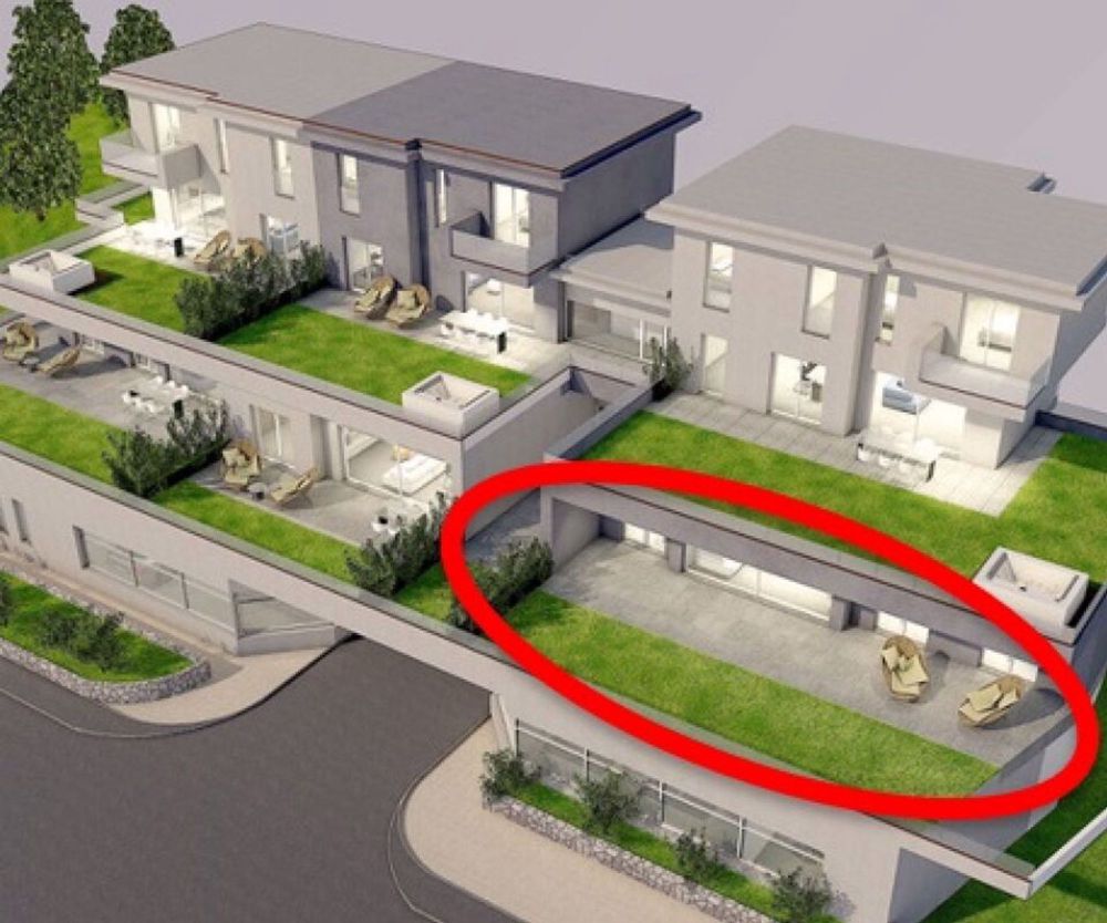 Interessante progetto per appartamento di 4 ½ locali con giardino | Interessantes Projekt für eine 4 ½-Zimmer-Wohnung mit Garten und Garage - 2.jpg