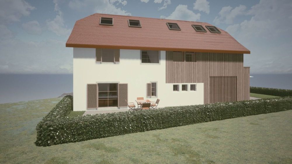 Charmante Doppelhaushälfte mit 4.5 Zimmern in Bassecourt - Maison mitoyenne, 4.5 pièces, 132.00 m2