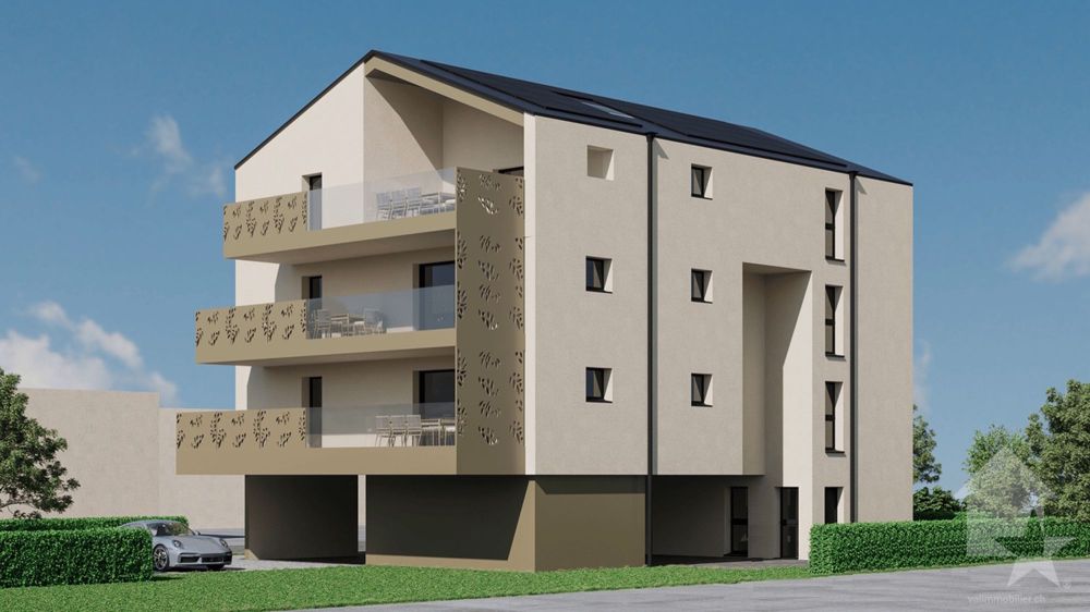 Le Bouveret, 2,5 Zimmer in der neuen Residenz L'Aurore - Bild 3