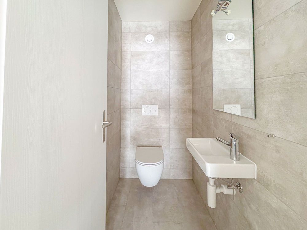 Appt PPE neuf de 3.5 pces avec balcon Campagne Pernod, lot B5 - WC visiteurs du lot A8 (3.5 pces) - bâtiment A