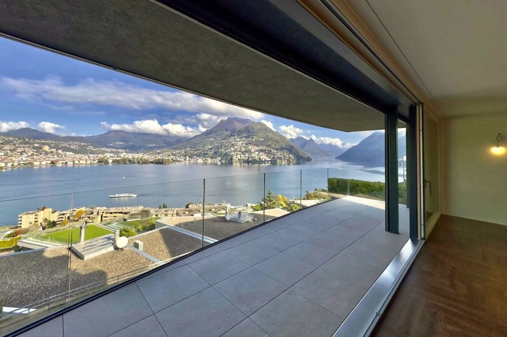 Skydeck: In Lugano-Paradiso zu verkaufen ? Wohnung mit herrlichem Blick auf den Luganersee, auch als Zweitwohnsitz möglich - Bild 3