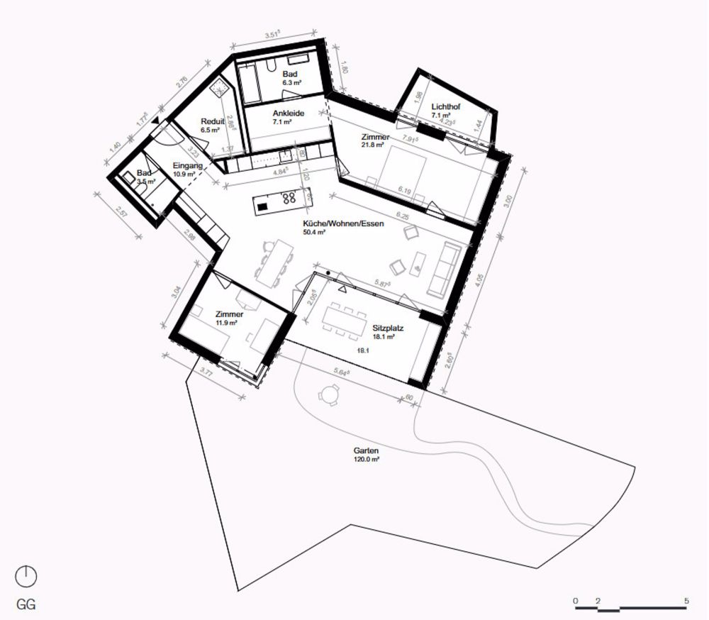 AUSSERGEWÖHNLICHER WOHNRAUM IN ZEITGENÖSSISCHER ARCHITEKTUR - Bild 4