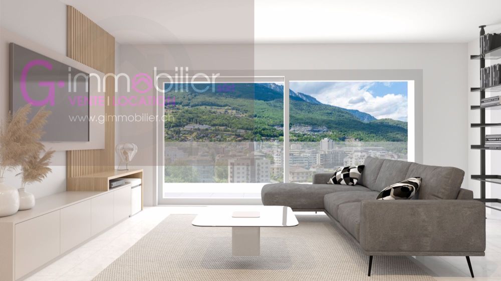 Zu verkaufen in Monthey, 2,5 Zimmer mit 67m2 im 4. Stock - Bild 5