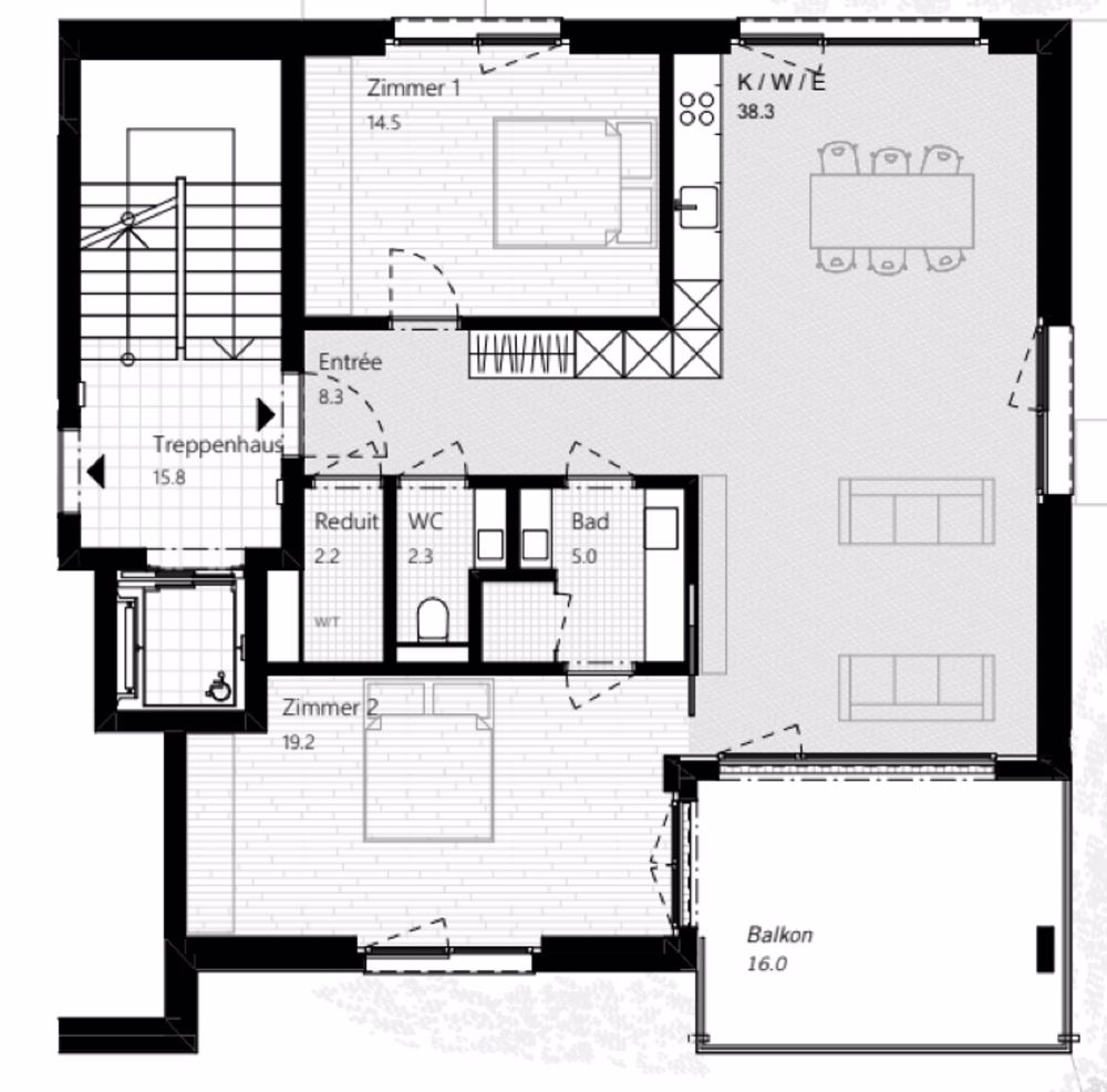 Moderne 3.5-Zimmer Neubauwohnung in Bubikon - Image 8