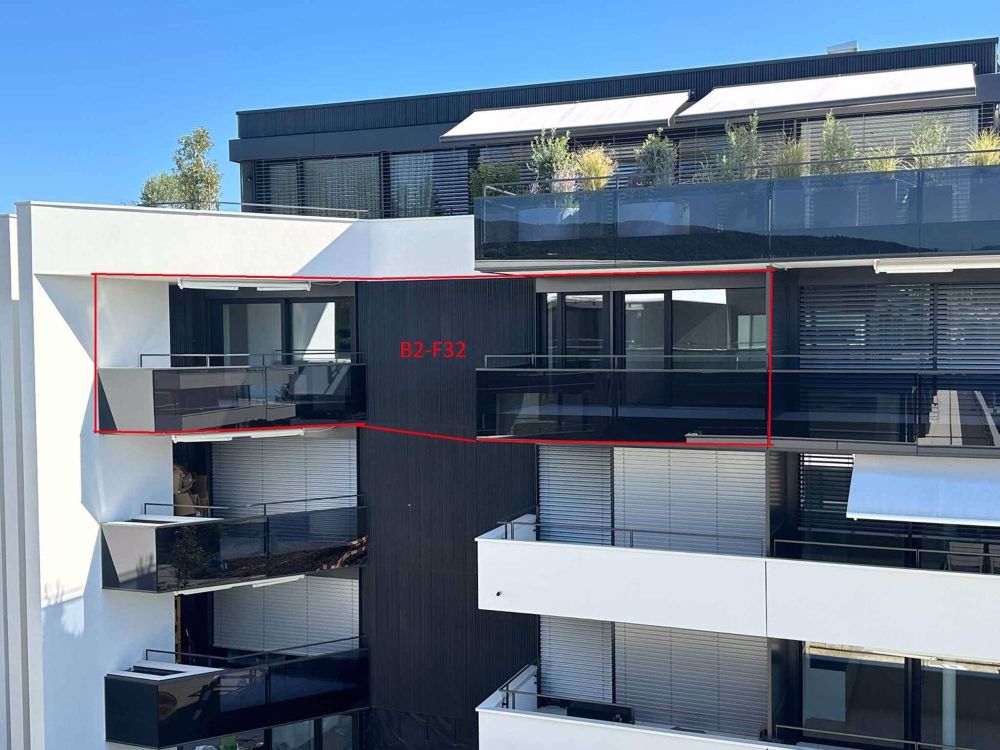 Die Opalbucht, neue 3.5-Zimmer-Wohnung mit 2 überdachten Balkonen - Bild 6