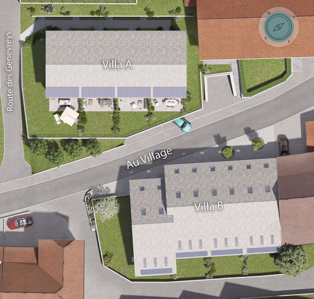 Villas familiales 4.5 pces neuves à Villars-le-Grand / VD (Villas B) - Bild 6