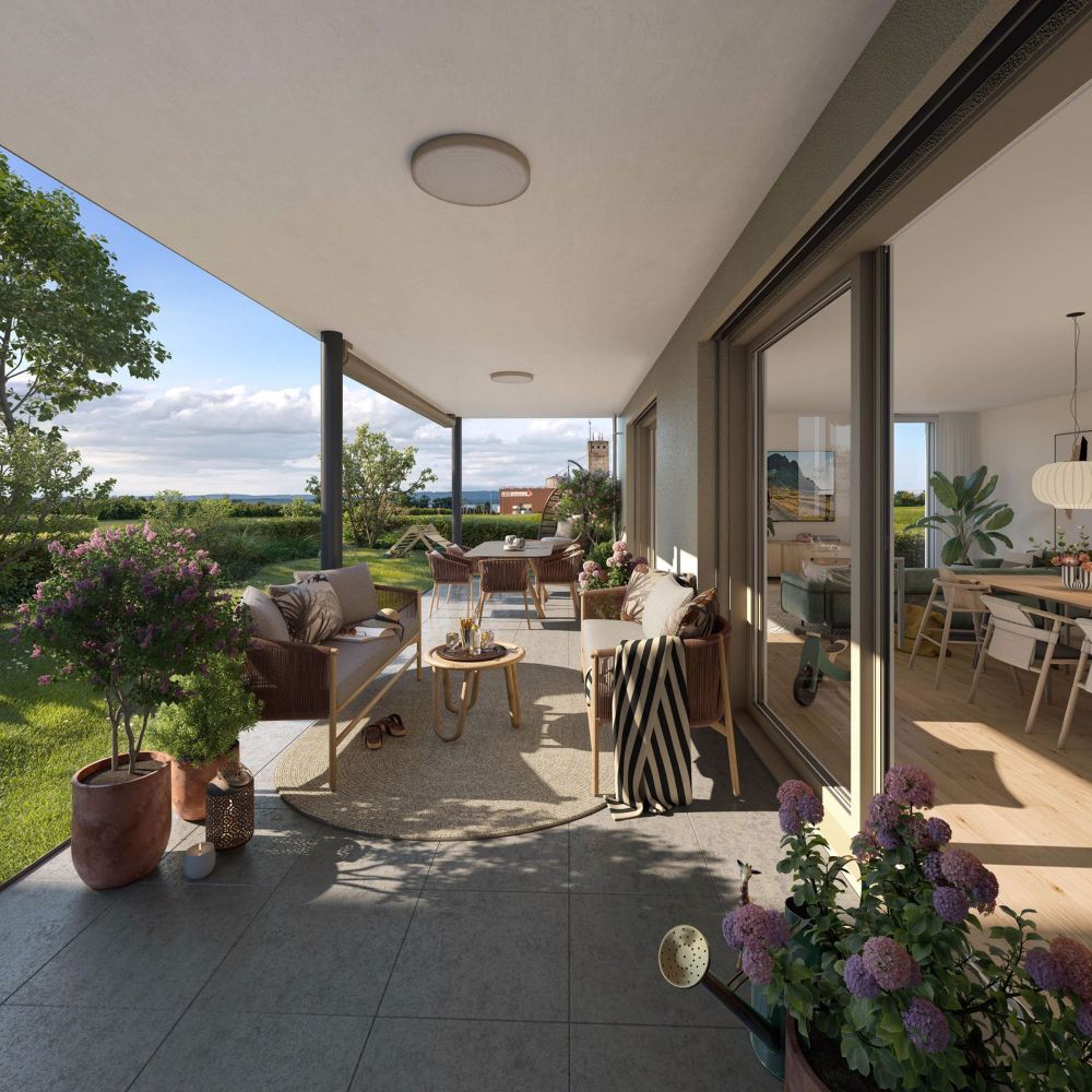 Attikawohnung in der Überbauung "Seewärts" in Güttingen - Bild 9