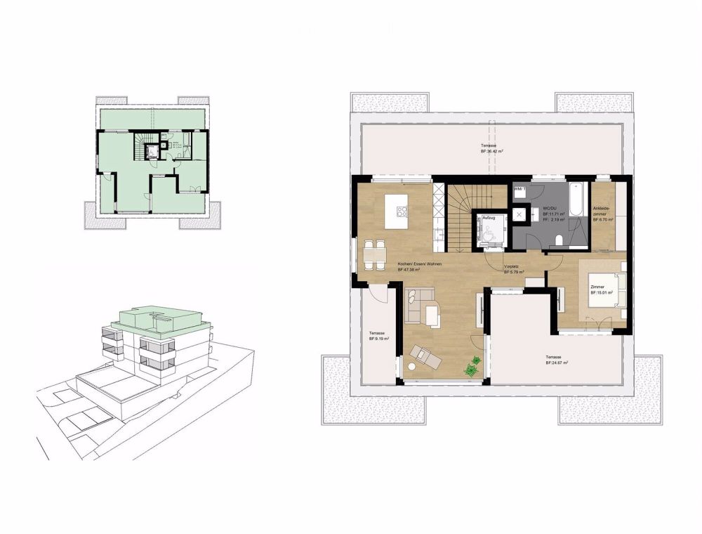NEUBAU LAKESIDE STAAD: Willkommen im Penthouse - Bild 12