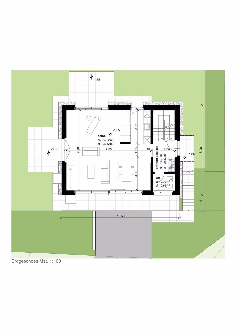 Einfamilienhaus, maison unifamiliale, 2735 Malleray - Bild 5