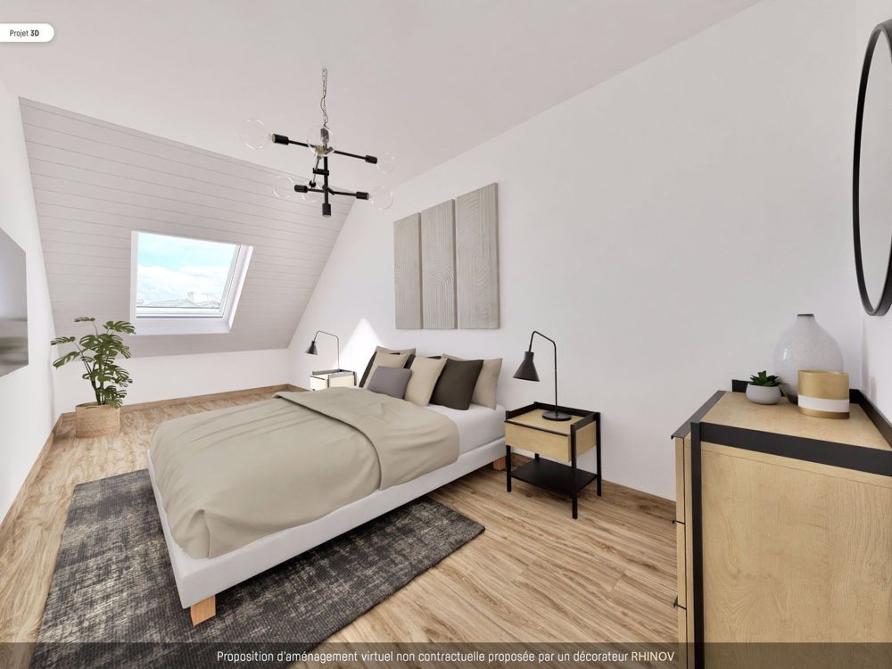 Dachgeschoss von 170 m² unter dem Dach mit spektakulärer Galerie! - chambre parentale - possibilité d'aménagement