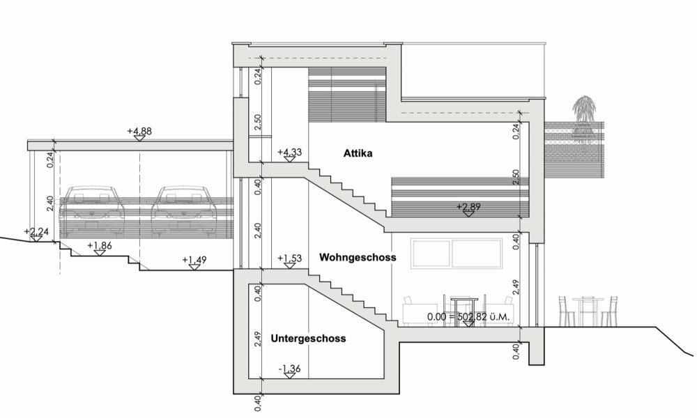Modernes Einfamilienhaus mit atemberaubendem Ausblick in Courgevaux - Bild 9
