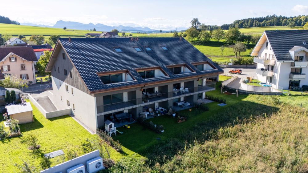 Wohnung mit 5.5 Zimmern in Duplex in Prévonloup - Bild 9