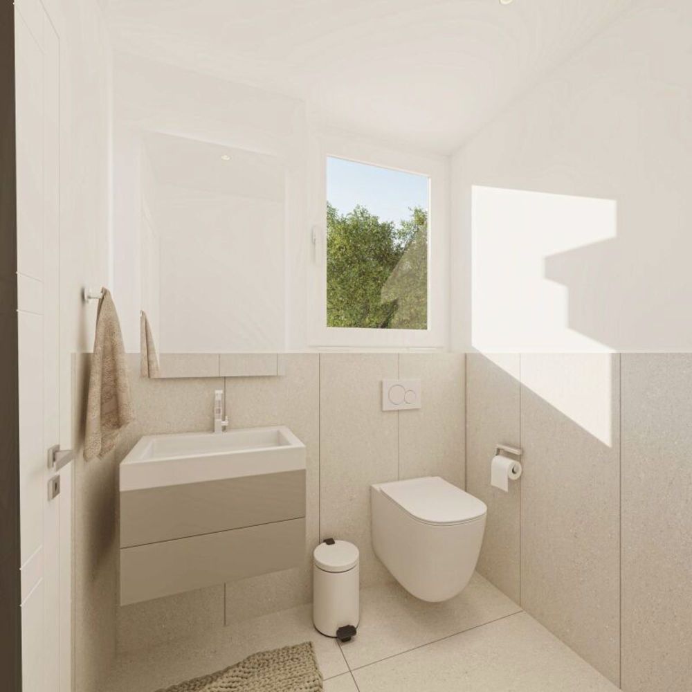 Neubauprojekt "Haselweg2" an erhöhter Lage in Muhen - Gäste WC