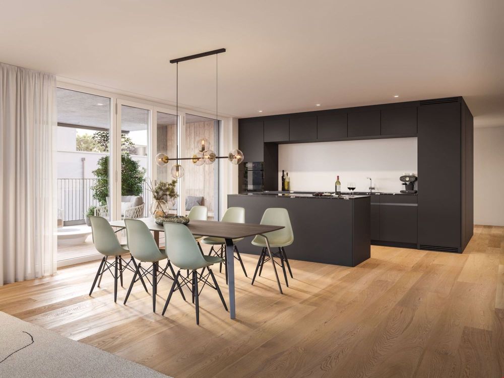 Edle 5.5-Zimmer Etagenwohnung mit grosszügigem Sitzplatz - Bild 1