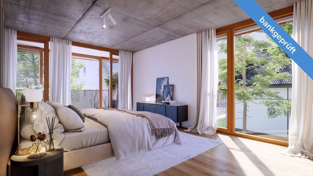 RESERVIERT: AgentSelly - Charmante Wohnung mit Hausgefühl & Garten - Schlafzimmer