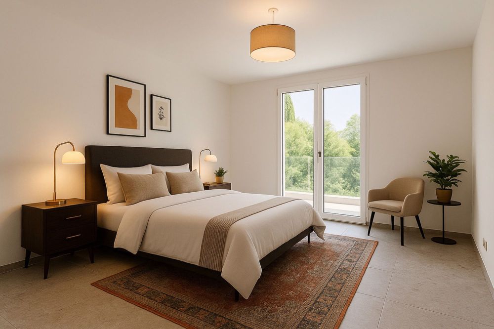 Appartement der Extraklasse zwischen Natur und zeitgenössischer Eleganz - CH 1 - Proposition d'aménagement