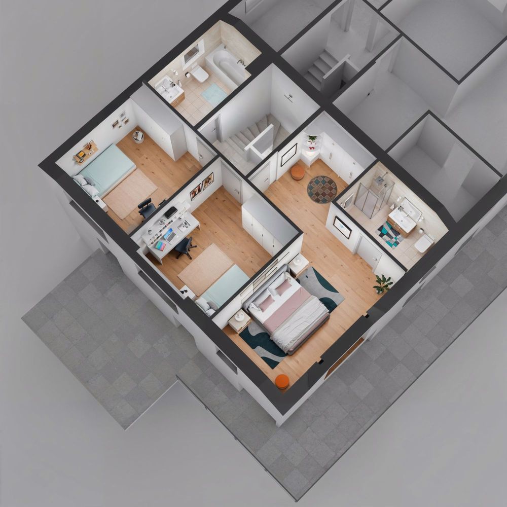 Construction de 2 villas avec une magnifique vue - Bild 5
