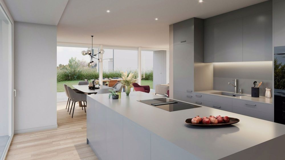 MINERGIE-Doppelhaus direkt beim S-Bahnhof und Einkaufsmöglichkeit - Beispielbild Doppelhäuser