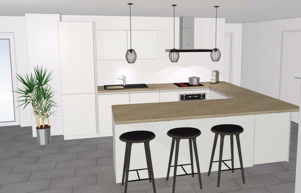 Magnifique appartement de 125 m2 avec terrasse et garage double - Bild 2