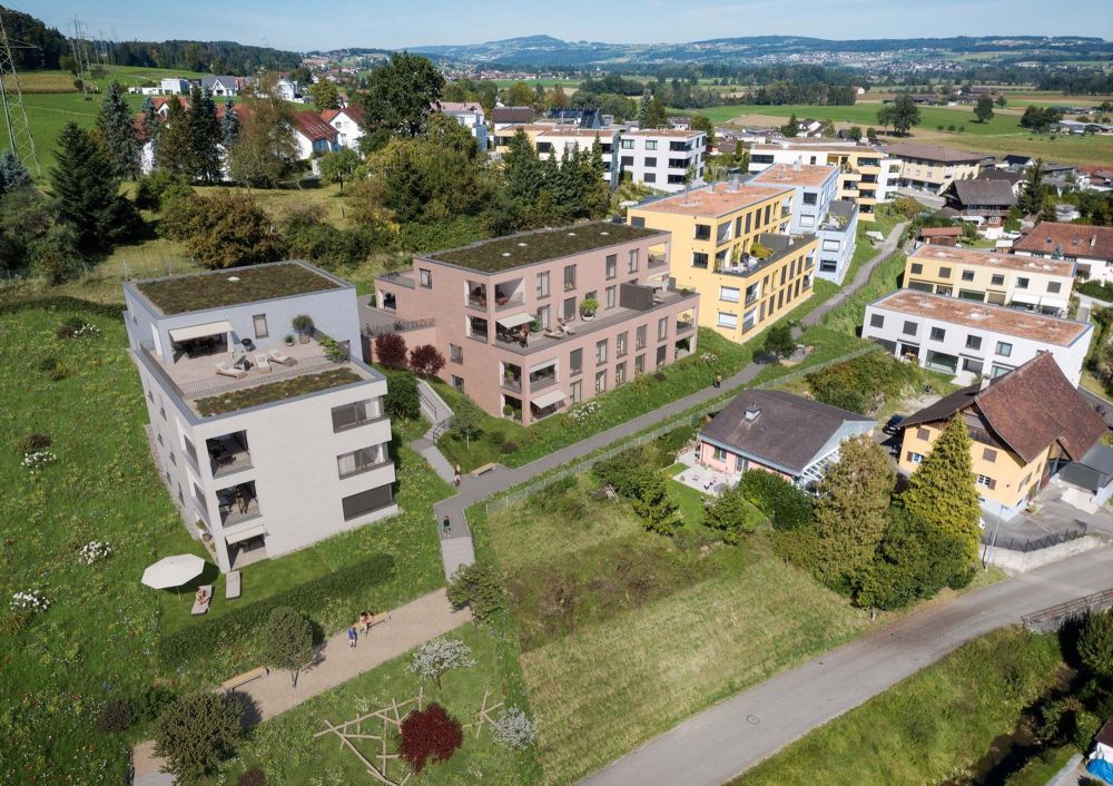 3.5-Zimmer-Musterwohnung mit Loggia / 3. Etappe der Überbauung "Wygarten" Merenschwand - Bild 12