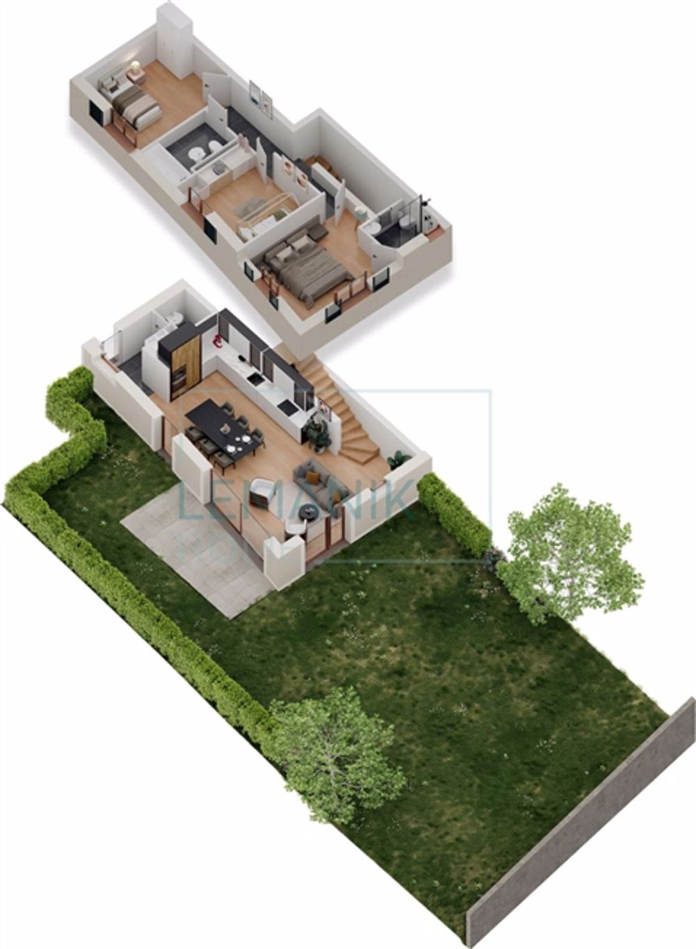 Exklusivmakler – Elegante 5-Zimmer-Maisonette mit Garten, ideal gelegen in Troinex – Promotion CLOS DES HAIES (Lot n°6) - Bild 3