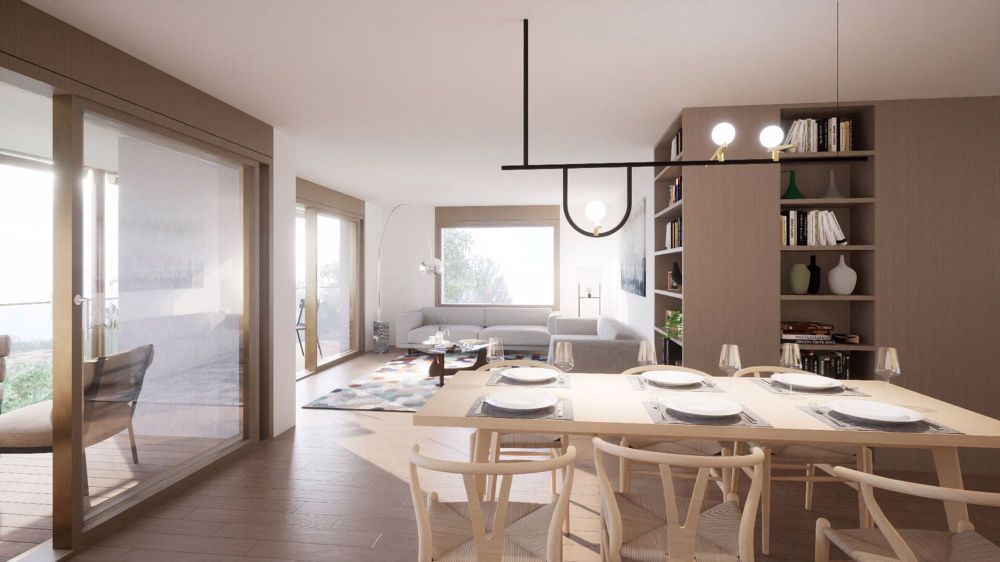 Vue exceptionnelle, appartement contemporain - Bild 4