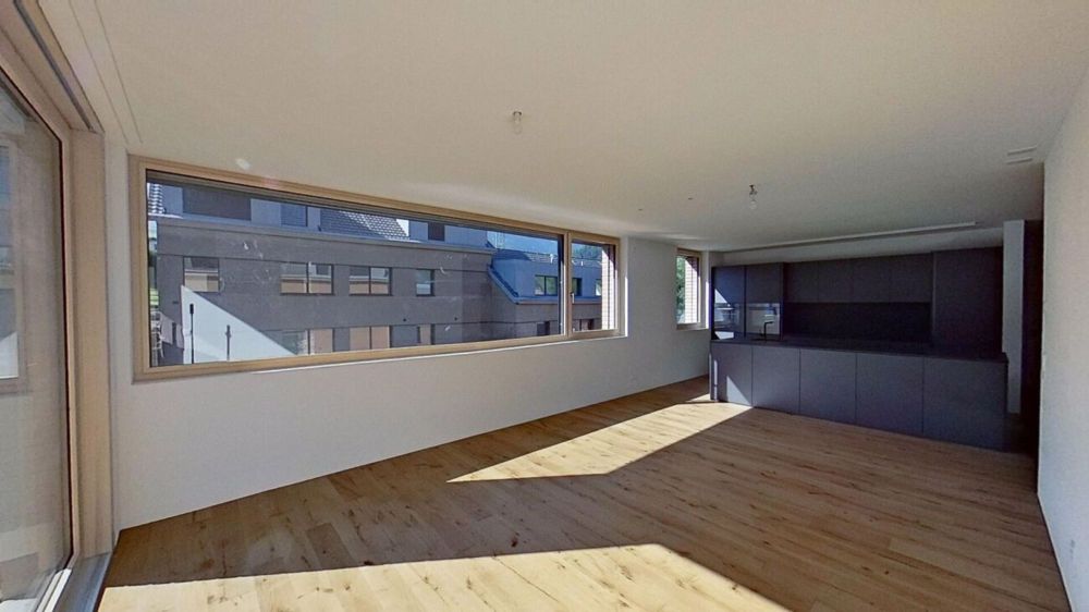 Neubauwohnung mit fantastischer Alpsteinsicht - Wohnküche