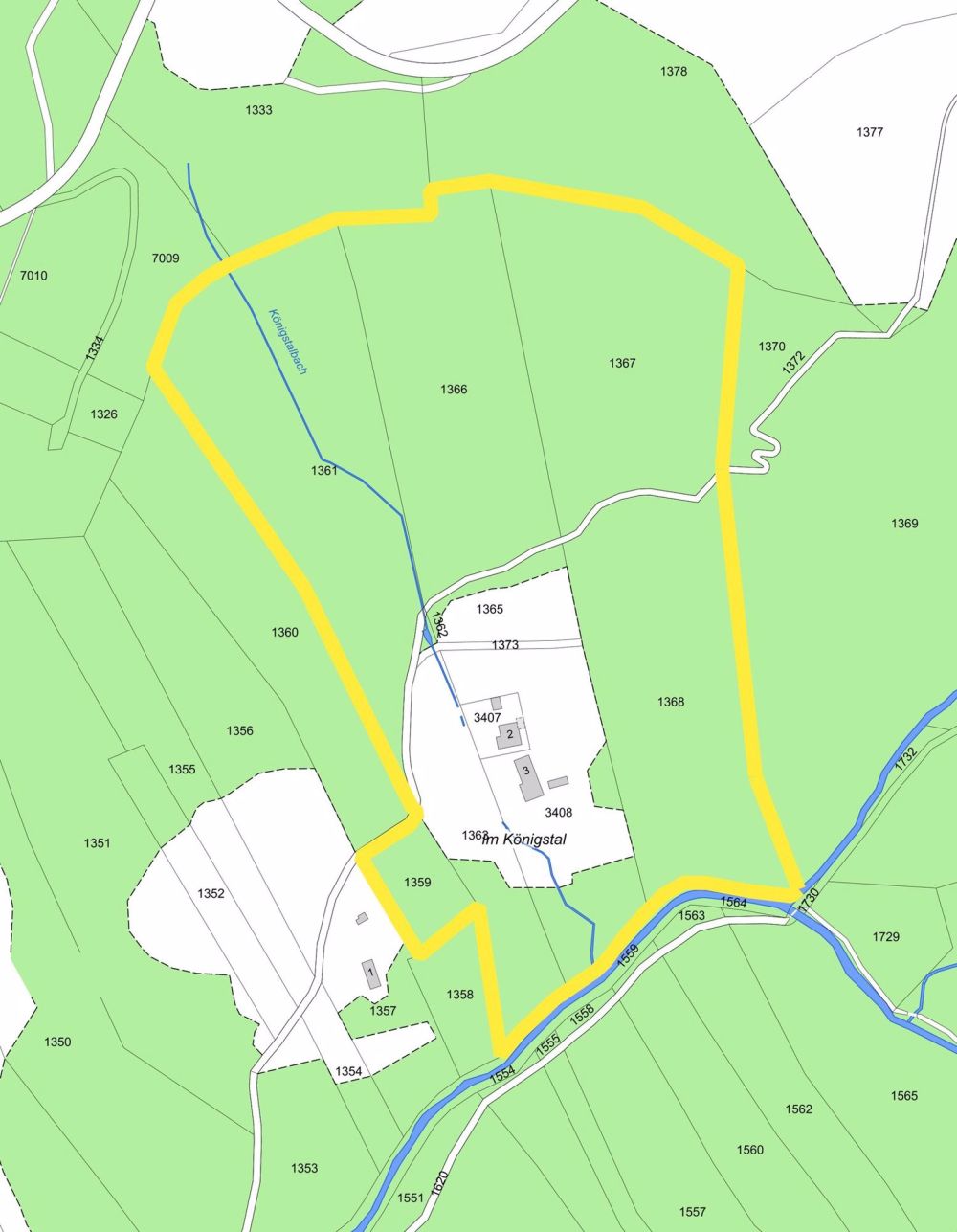 NATURJUWEL: 2'136m² Wiese, mit 1 bewilligtem Haus, 100% autark, Natur pur Waldlichtung - Bild 6