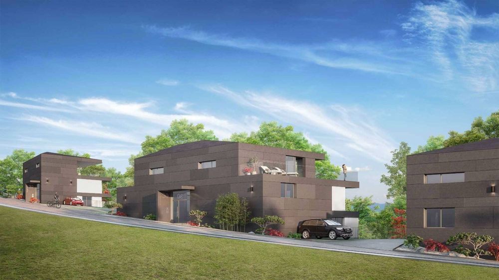 Dachgeschoss-Neubau mit 5,5 Zimmern im Duplex mit Terrasse und Blick auf den Genfer See - Bild 7