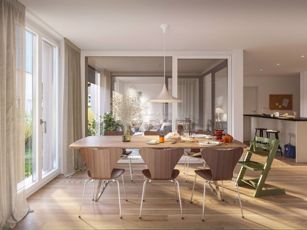 Neubau Gartenwohnung an zentraler Lage - Bild 1