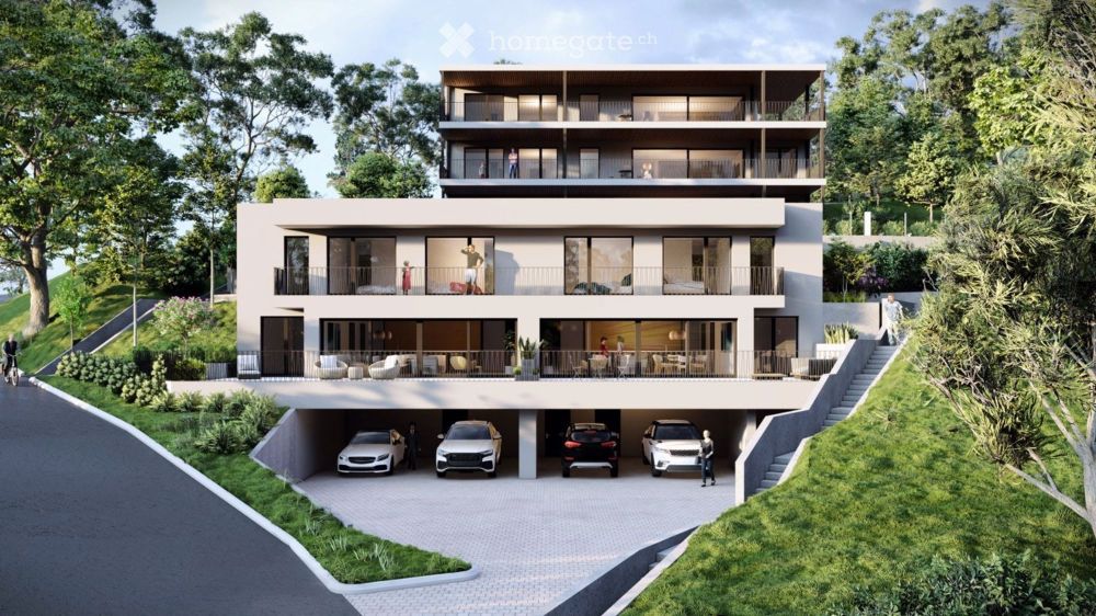 Zu Verkaufen auf Plänen – 5 Apartments mit hohem Standard in den Höhen von Marly (Fribourg) - Bild 7