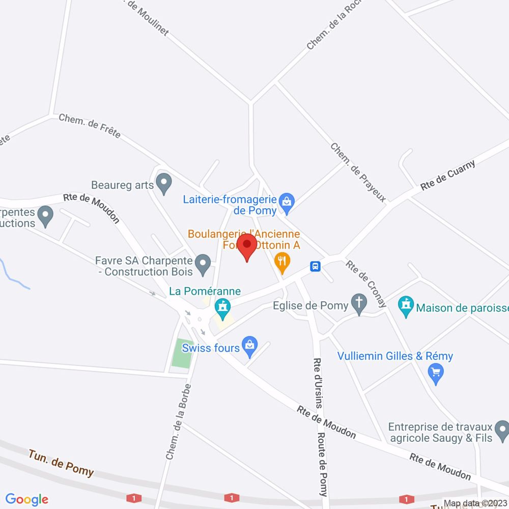 POMY dernier appartement de 4.5 pièces à livrer pour octobre - carte
