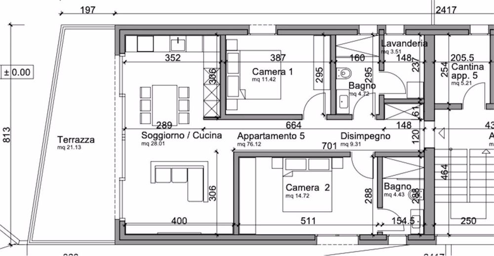 LOCARNO - 3,5 centrale e con grande terrazza - Bild 5