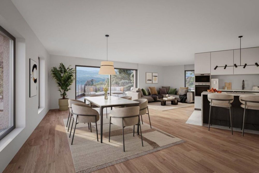 Schöne neue 3,5-Zimmer-Wohnung mit großer Terrasse und Aussicht - Bild 4